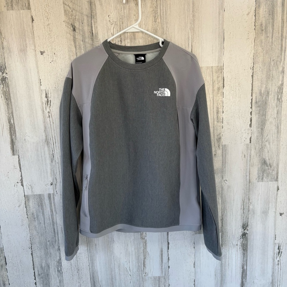 The North Face Men’s Tekware Flashdry Pullover Shirt Size Medium In Grays